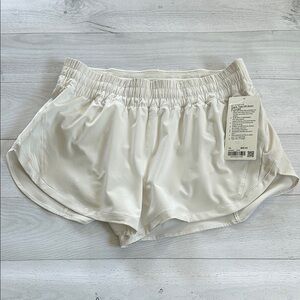 NWT Lululemon Track‎ That HR Short 3” Light Vapor LVPR Sz 14